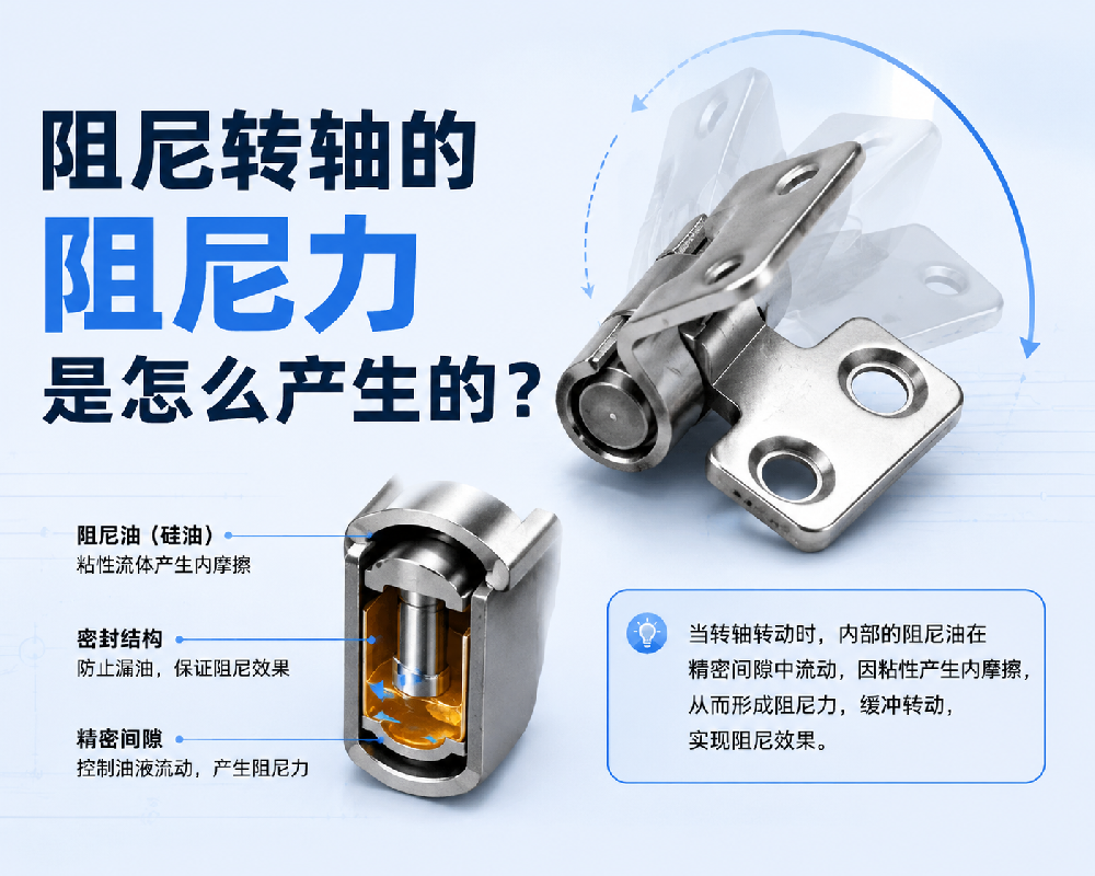 阻尼转轴的阻尼力是怎么产生的?